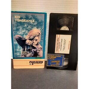 Kid Vengeance VHS - Paragon Video - Lee Van Cleef, Lief Garrett